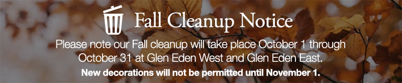 Glen Eden Fall Cleanup